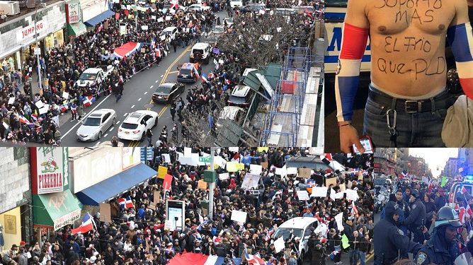 Oposición dominicana se moviliza en Nueva York contra situación electoral en RD