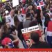 Dominicanos en Miami se manifiestan contra suspensión de elecciones
