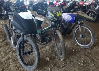 DIGESETT retiene motocicletas modificadas utilizadas en carreras clandestinas