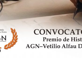 Archivo General de la Nación convoca Premio de Historia Vetilio Alfau Durán