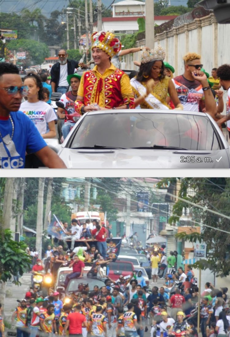 Bonao se aguita con la fiesta del carnaval