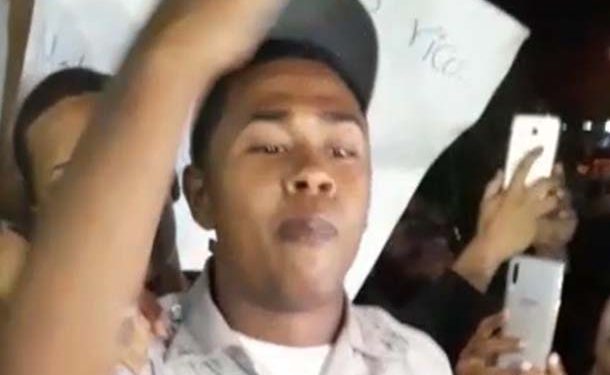 Dos horas de interrogatorios a cabo PN se sumó a protestas