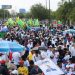 Miles de personas participan en la Marcha por la Democracia