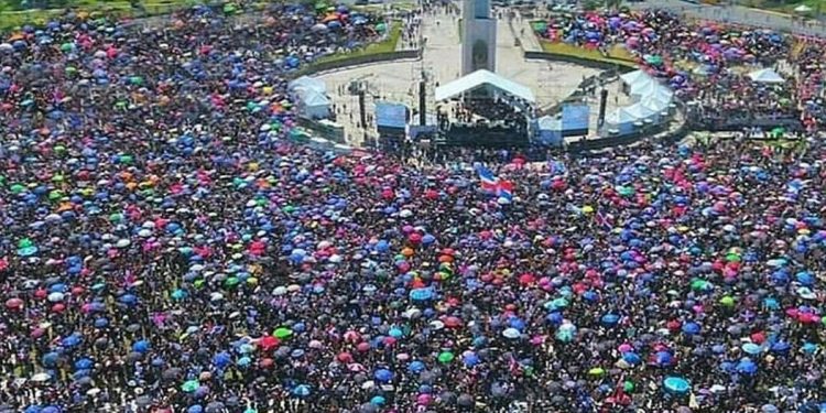 El pueblo habló en la Plaza de la Bandera: ¡Quiere elecciones limpias y mejor democracia!