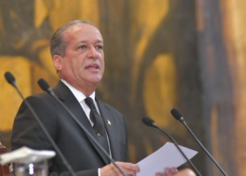 Reinaldo Pared Pérez en su discurso habla de la crisis electoral