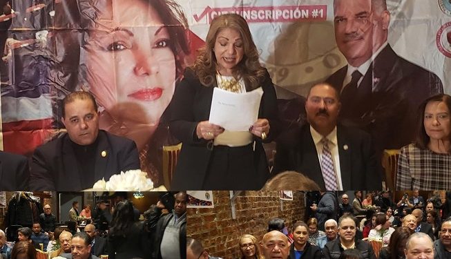 Candidata diputada PRD oficializa en NY su candidatura