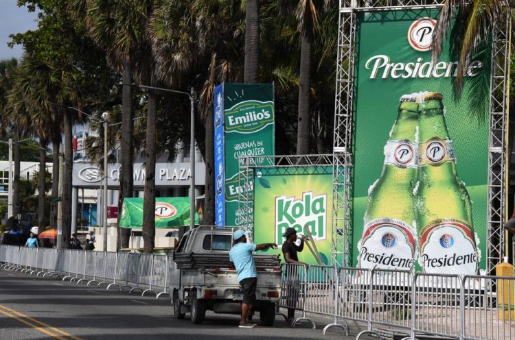 Así está el Malecón en espera del Desfile Nacional del Carnaval 2020