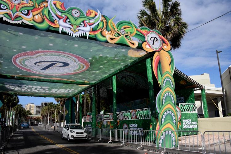 Así está el Malecón en espera del Desfile Nacional del Carnaval 2020