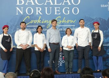 Celebran con éxito Cooking Show de Bacalao Noruego