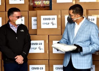 CONEP entrega al Gobierno de pruebas y equipos para detección del coronavirus