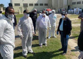 Desinfectan cárcel La Victoria tras muerte de tres reclusos por sospecha de Covid-19