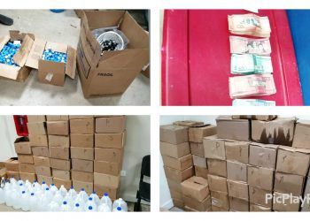 Desmantelan fábrica de bebidas adulterada en Santiago y apresan hombre