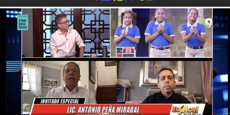 Ministro de Educación señala que el Año Escolar está pautado para concluir en junio