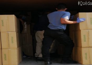 Policía reporta decomiso de cigarrillos, se incauta de pistola y camión