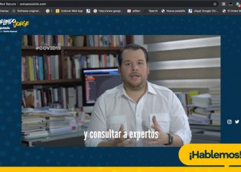 Orlando Jorge Villegas lanza plataforma online de consultas del COVID19