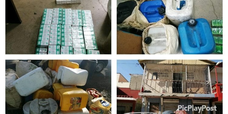 Apresan cuatro hombres con Clerén presumiblemente adulterado