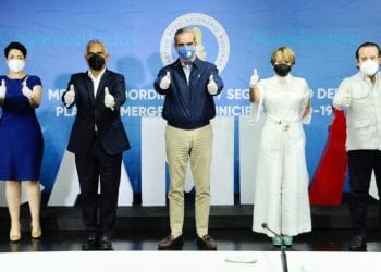 Abinader recibe apoyo de Guillermo Caram, Carlos Gabriel García y Javier Corominas