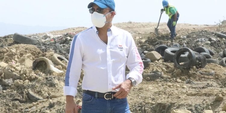 Alcaldía informa fuego en Vertedero Rafey fue totalmente sofocado