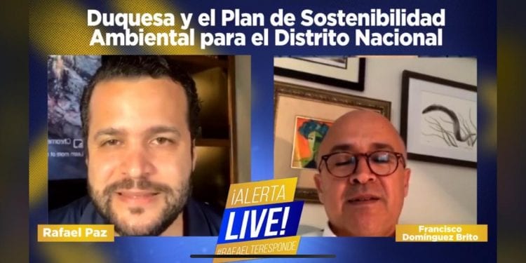 Domínguez Brito expresa respaldo a Rafael Paz, candidato a senador del Distrito