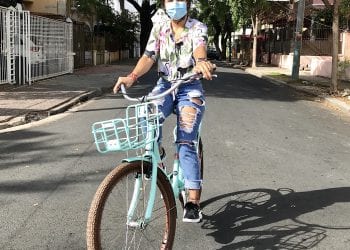 Distanciamiento social en en transporte solo es posible en bicicleta