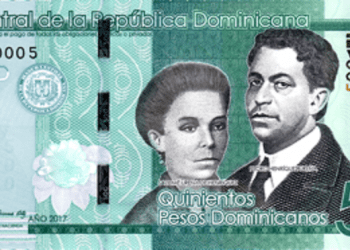 Nuevo billete de RD$500.00 circulará desde el 1 de junio
