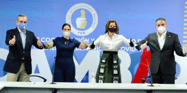 Neney Cabrera anuncia apoyo a Luis Abinader