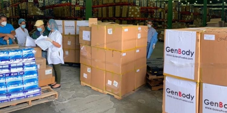 Gobierno distribuye 12 mil pruebas rápidas en centros hospitalarios