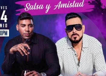 Domingo Quinones y Rik Indio  regalan a su fanaticada “Salsa y Amistad”