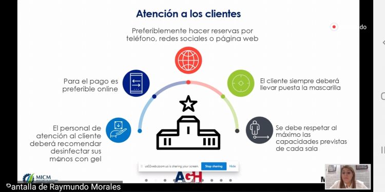 MICM y AGH orientan a dueños de restaurantes sobre protocolos de reapertura ante COVID-19