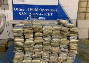 Confiscan 223 kilos cocaína escondidas en contenedor Ferry