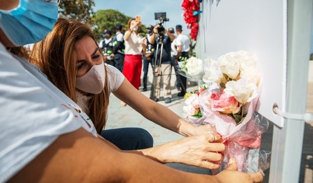 Alcaldesa destaca primer año recuperación del monumento a Montesinos
