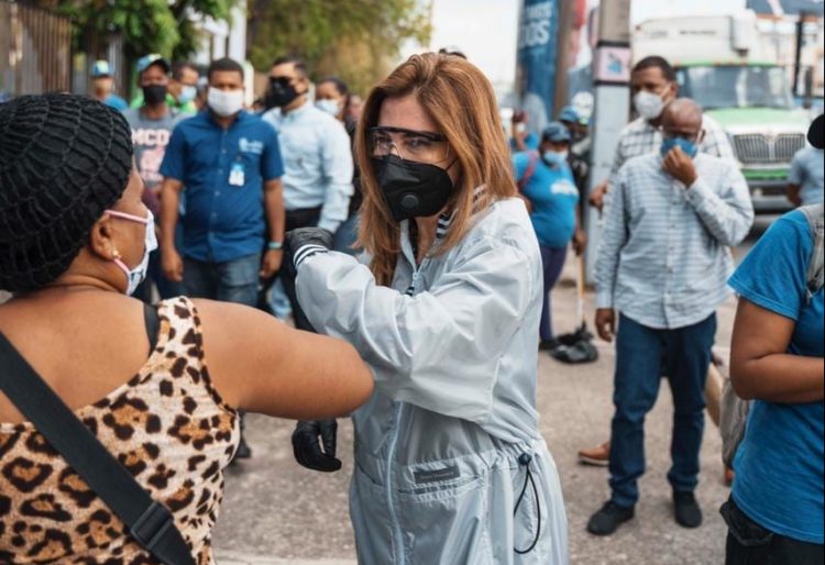Alcaldesa Carolina Mejía encabeza gran operativo limpieza en el Distrito Nacional