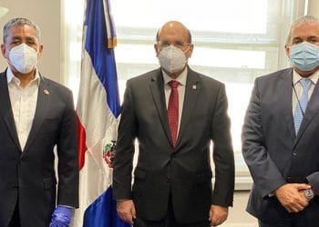 Presidente JCE visita Nueva York; se reúne con Espaillat y cónsul Castillo