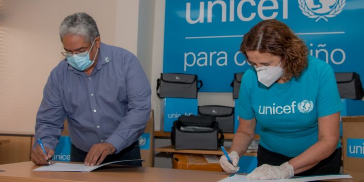UNICEF entrega al SNS ventiladores no invasivos y circuitos de ventilación para COVID-19