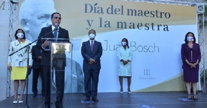MINERD celebra Día Nacional del Maestro y 111 aniversario del natalicio del Profesor Juan Bosch