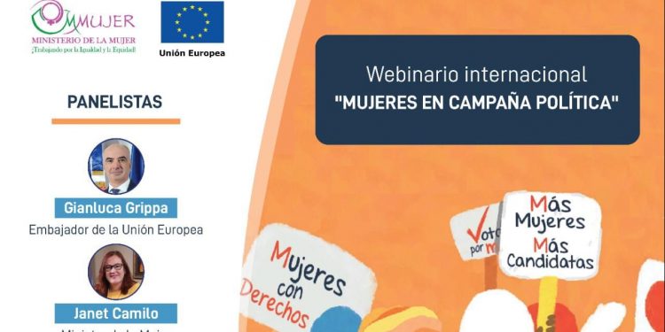 Ministerio de la Mujer y la Unión Europea realizarán conversatorio internacional sobre Mujeres en Campaña Política
