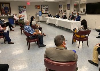 Presidente JCE sostiene reunión con responsables del voto en el exterior en Nueva York