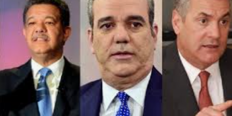 DATAMARKET: Abinader 43%, Gonzalo Castillo 32% y Leonel Fernández 17%