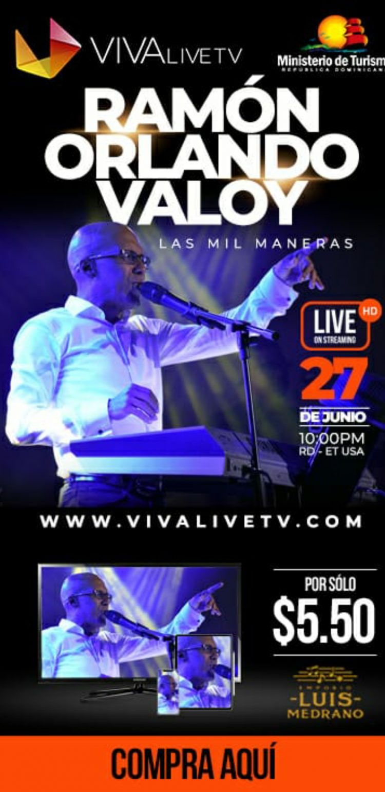 Ramón Orlando Valoy ofrecerá su concierto “Las Mil Maneras” a través de la web