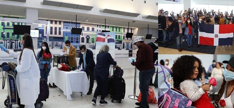 Repatrian en 3 vuelos desde NY cientos de dominicanos varados en EE.UU