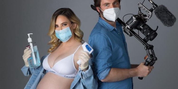 Selina Ringel protagoniza el filme "39 semanas", rodado durante el Covid-19