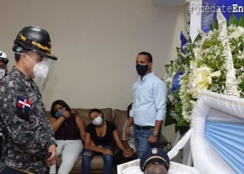 Sepultan al oficial Cleidi Sánchez asesinado en Nagua en operativo antinarcótico