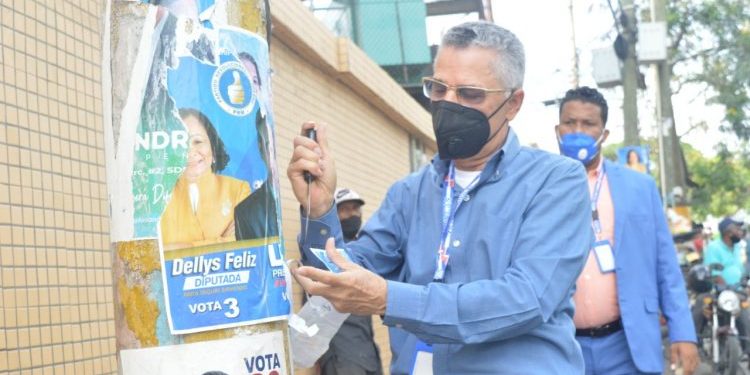 Alcaldía SDE inicia jornada de retiro de propaganda política en el municipio