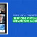 Poder Judicial comparte prácticas sobre servicios virtuales junto a miembros de la Unión Europea
