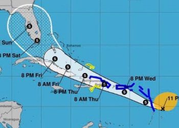 El informe del Centro de Huracanes de USA sobre condiciones climáticas en el Caribe