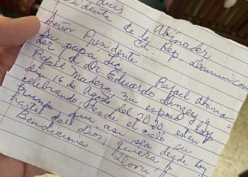 Respuesta de Abinader a anciana un día antes de jurar como Presidente