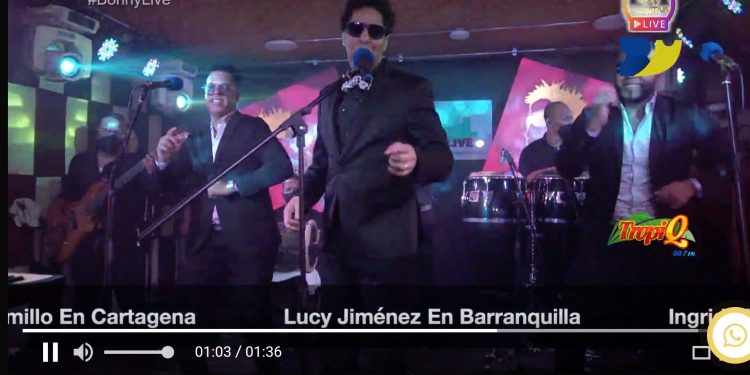 Más de 12 mil personas disfrutan concierto live del maestro Bonny Cepeda