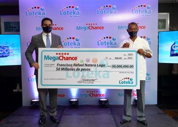 Mecánico gana 50 millones del Megachance de Loteka