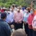 Senadores visitan obras prioritarias en San Cristóbal