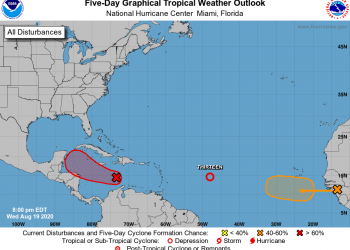Se forma Depresión Tropical No.13 y dos ondas tropicales con posibilidades de ciclón.